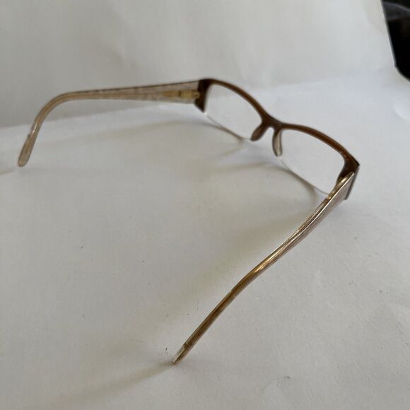 Furla Eyeglasses Viven 4528 Col 6EJ Designer Frames Only Brown 52-15-140 - Picture 4 of 6